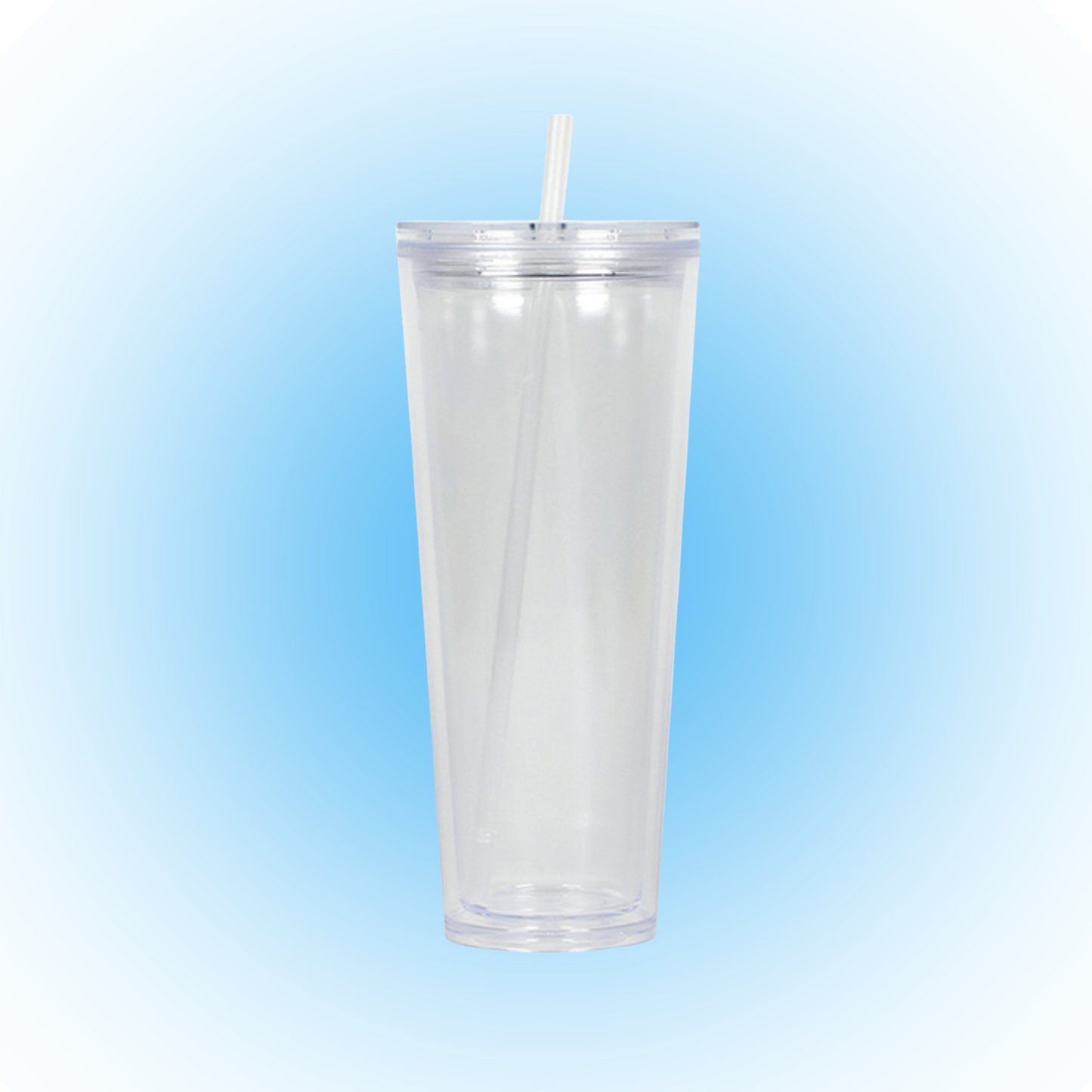 24oz Acrylic Snow Globe Tumblers