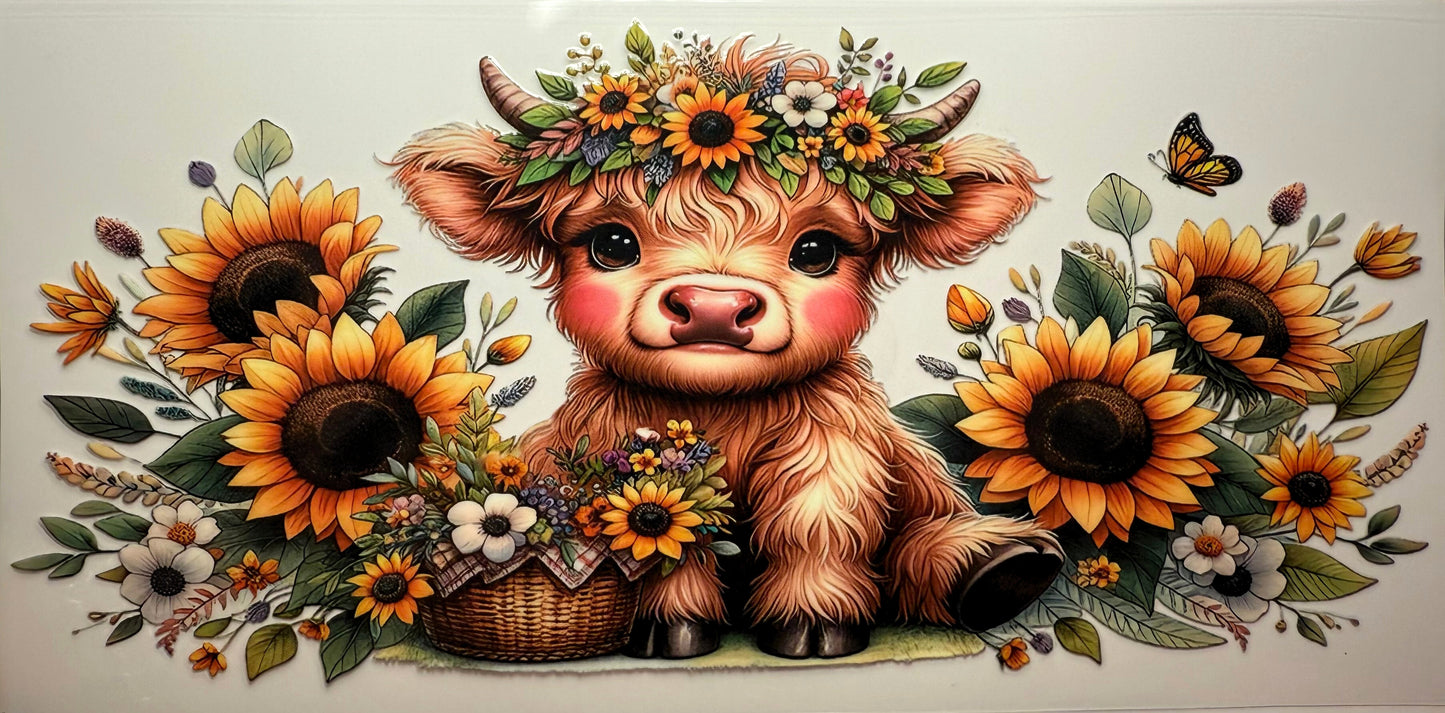 Sunflower Cow