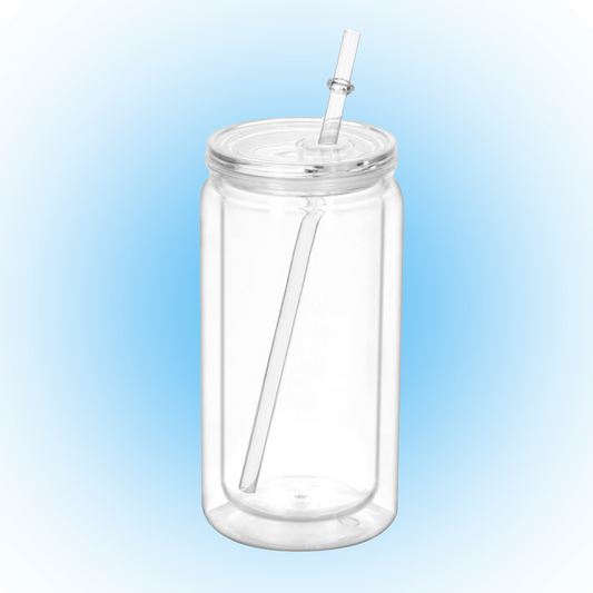 Acrylic Snow Globe Tumblers