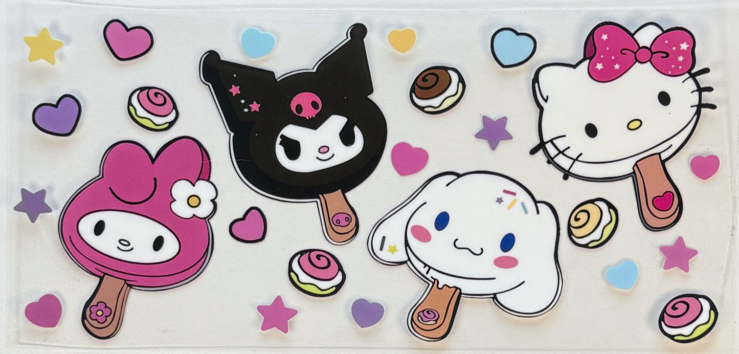 Hello Kitty & Friends Popsicles