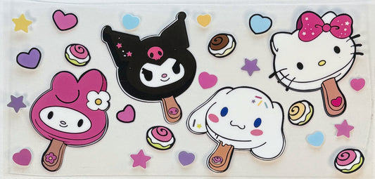 Hello Kitty & Friends Popsicles